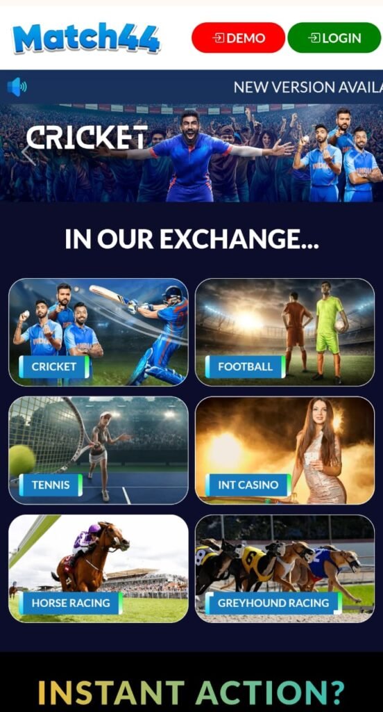 MATCH44 LOGIN